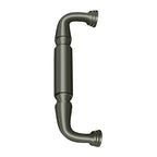 Deltana Jaladera para Puerta sin Roseta 8" — Níquel Antiguo Mate