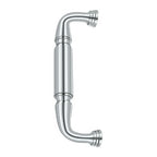 Deltana Jaladera para Puerta sin Roseta 8" — Cromo Pulido