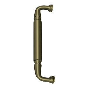 Deltana Jaladera para Puerta sin Roseta 10" — Latón Antiguo