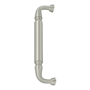 Deltana Jaladera para Puerta sin Roseta 10" — Níquel Satinado