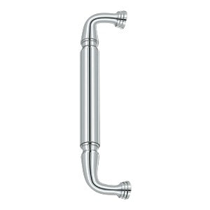 Deltana Jaladera para Puerta sin Roseta 10" — Cromo Pulido