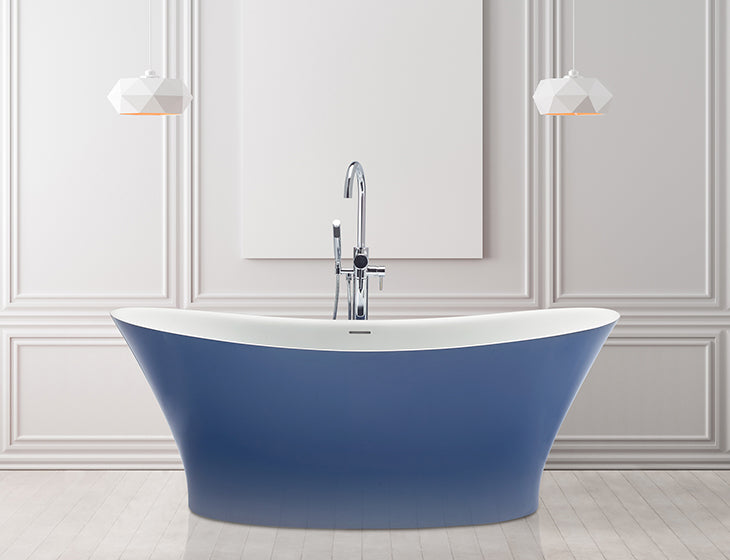 MTI Mallory bañera independiente de SculptureStone — vista de producto