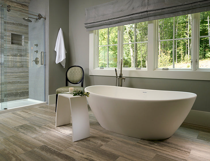 MTI Elise bañera independiente de SculptureStone — vista de producto
