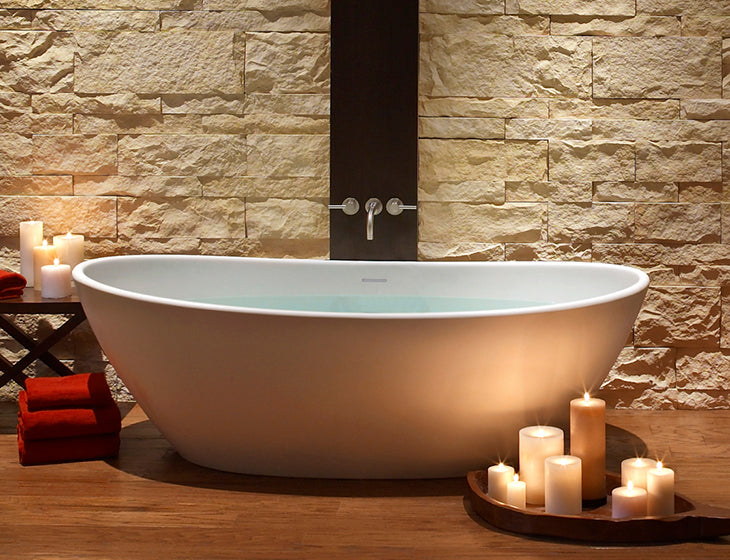 MTI Elise bañera independiente de SculptureStone — vista de producto