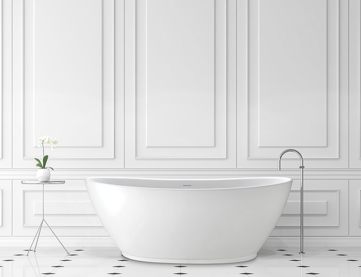 MTI Elise bañera independiente de SculptureStone — vista de producto