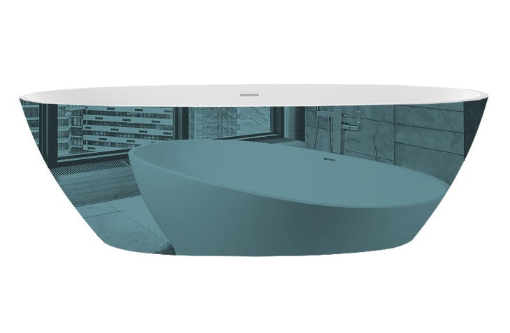 MTI Alissa en color Azul Laguna — SculptureStone