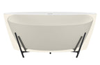 MTI Elena Soaker with Cradle en color Biscuit — SculptureStone