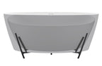 MTI Elena Soaker with Cradle en color Gris Estrato — SculptureStone