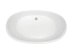 MTI Elena Soaker with Cradle bañera independiente de SculptureStone — vista de producto