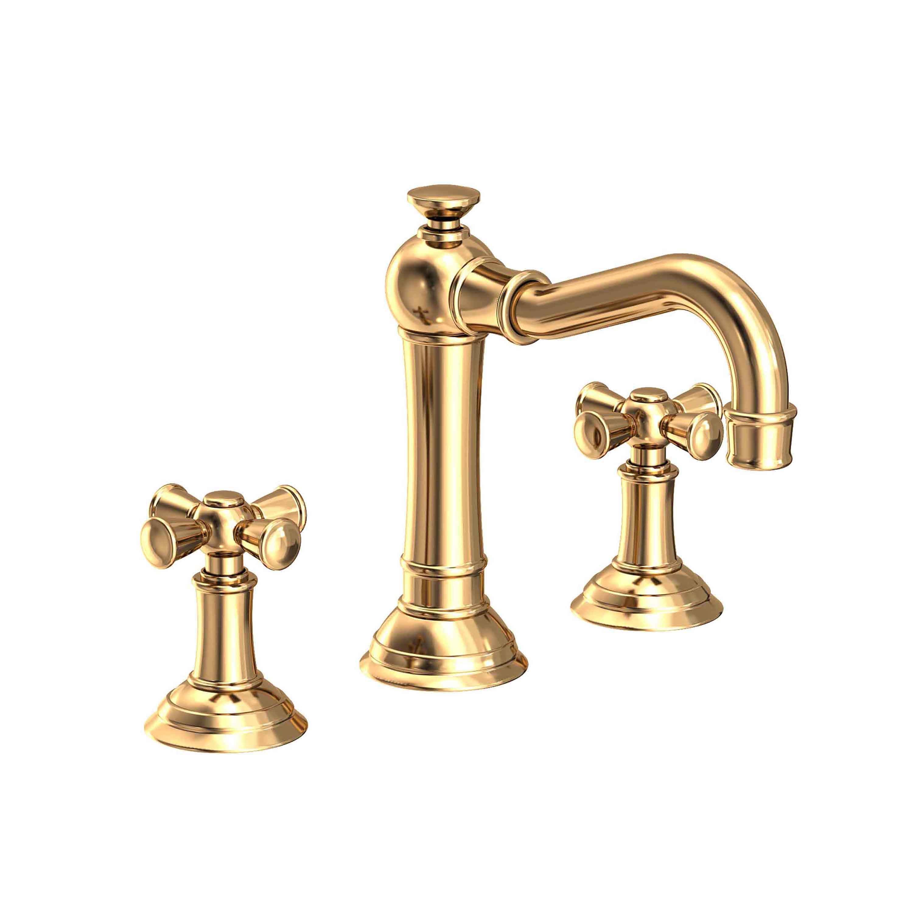 Newport Brass Jacobean 2460 — vista de producto — Latón sin Laca (Living)