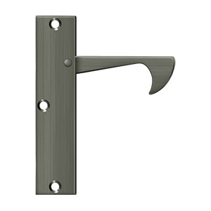 Deltana Jaladera de Borde Delgada 4-1/4" — Níquel Antiguo Mate