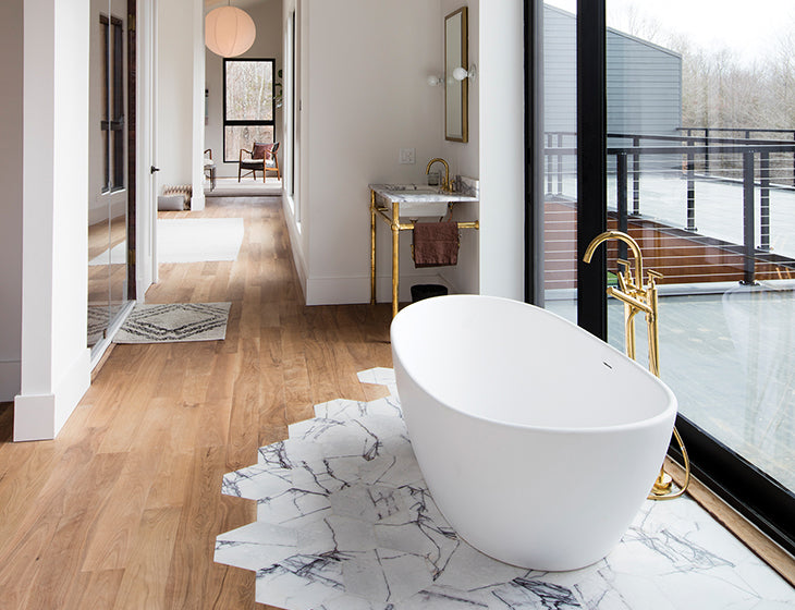MTI Elise bañera independiente de SculptureStone — vista de producto