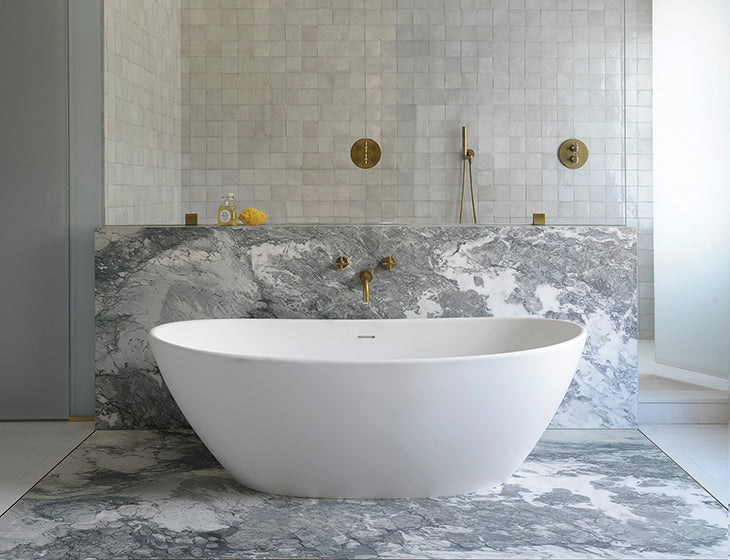 MTI Elise bañera independiente de SculptureStone — vista de producto