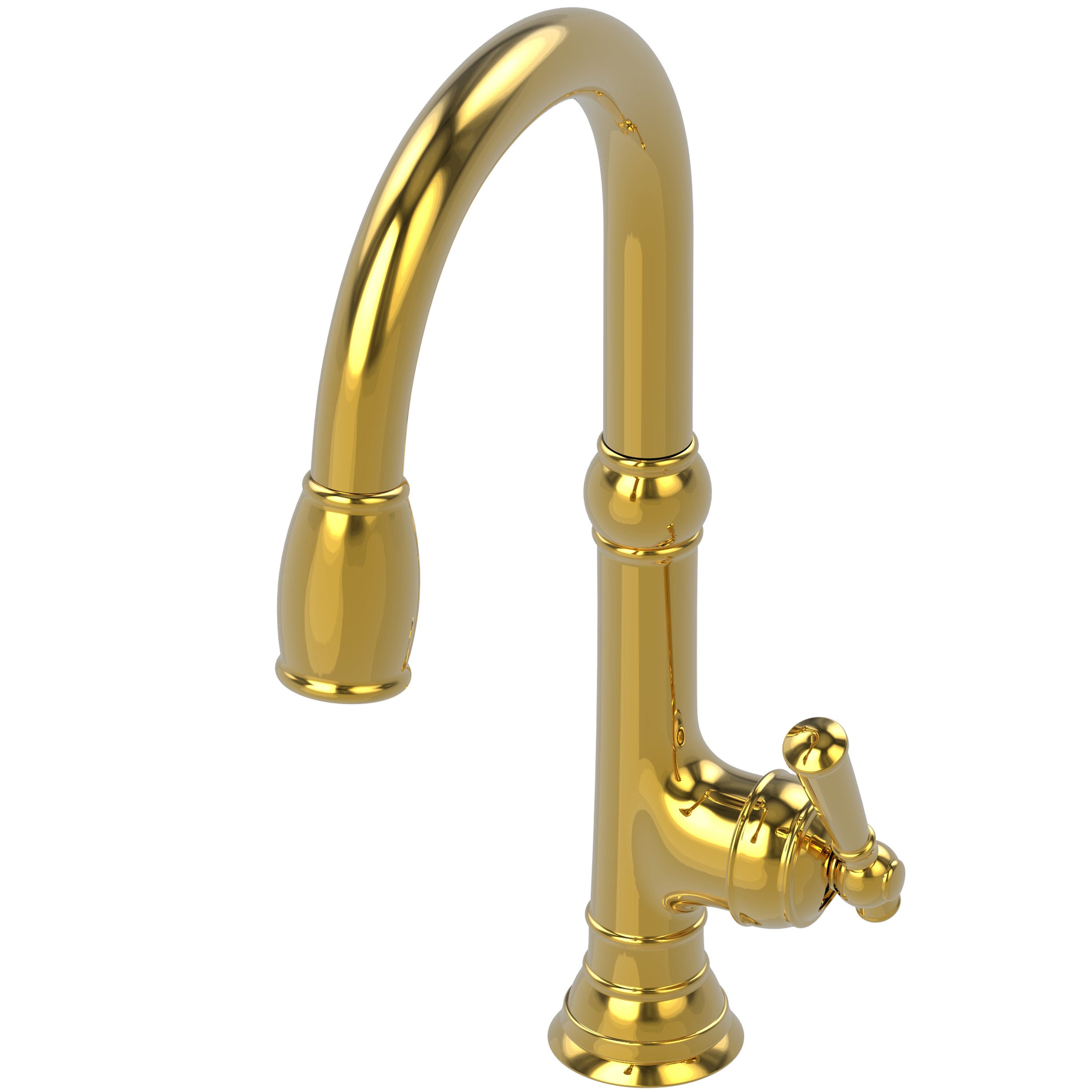 Newport Brass Jacobean 2470-5103 — vista de producto — Oro Pulido (PVD)