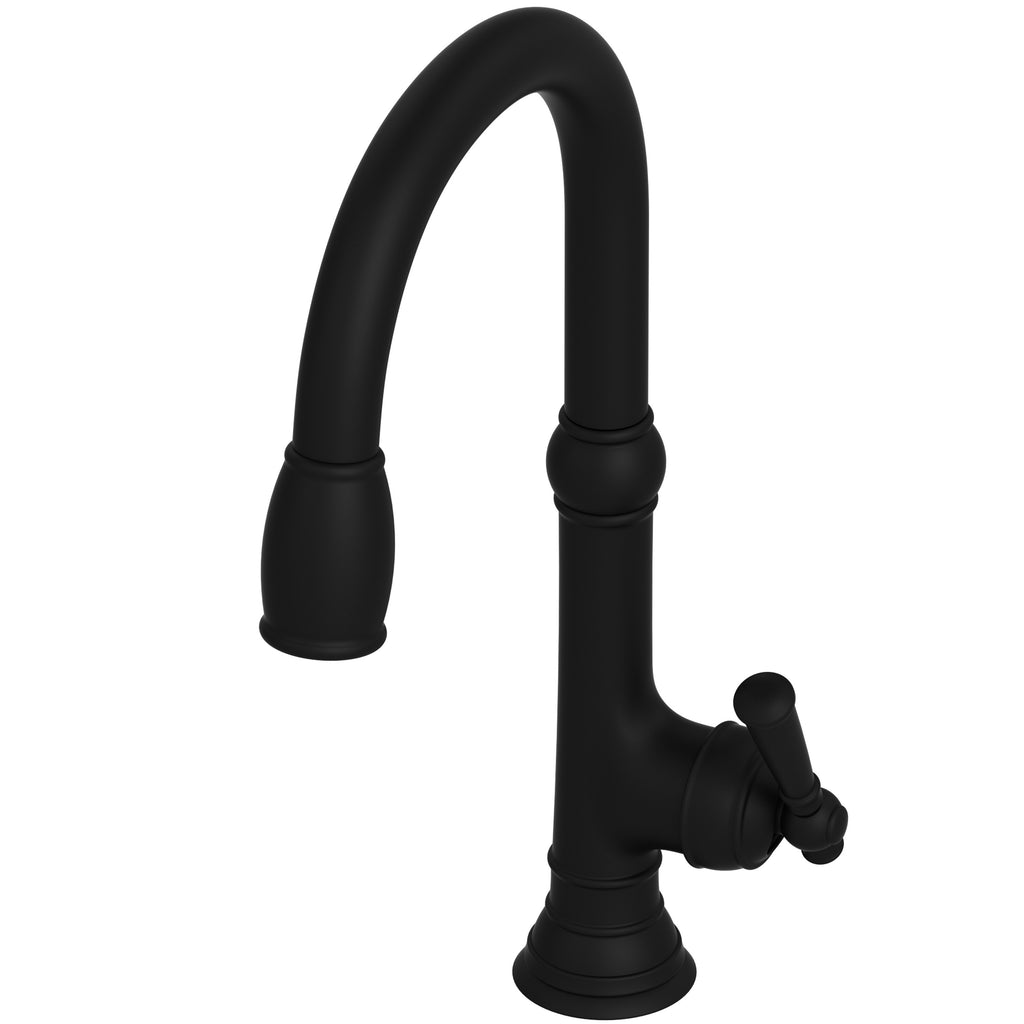 Newport Brass Jacobean 2470-5103 — vista de producto — Negro Mate