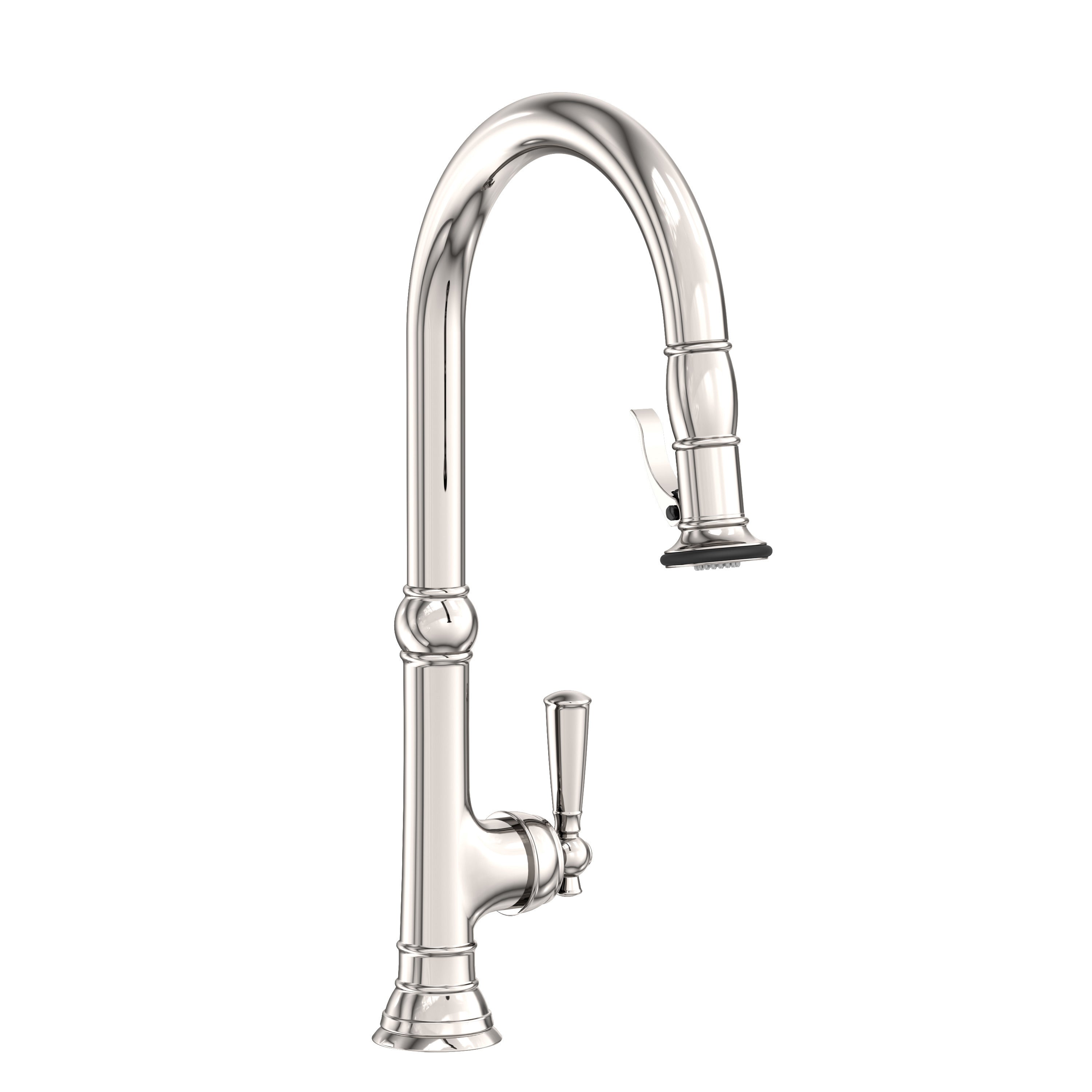 Newport Brass Jacobean 2470-5183 — vista de producto — Níquel Pulido (Natural)