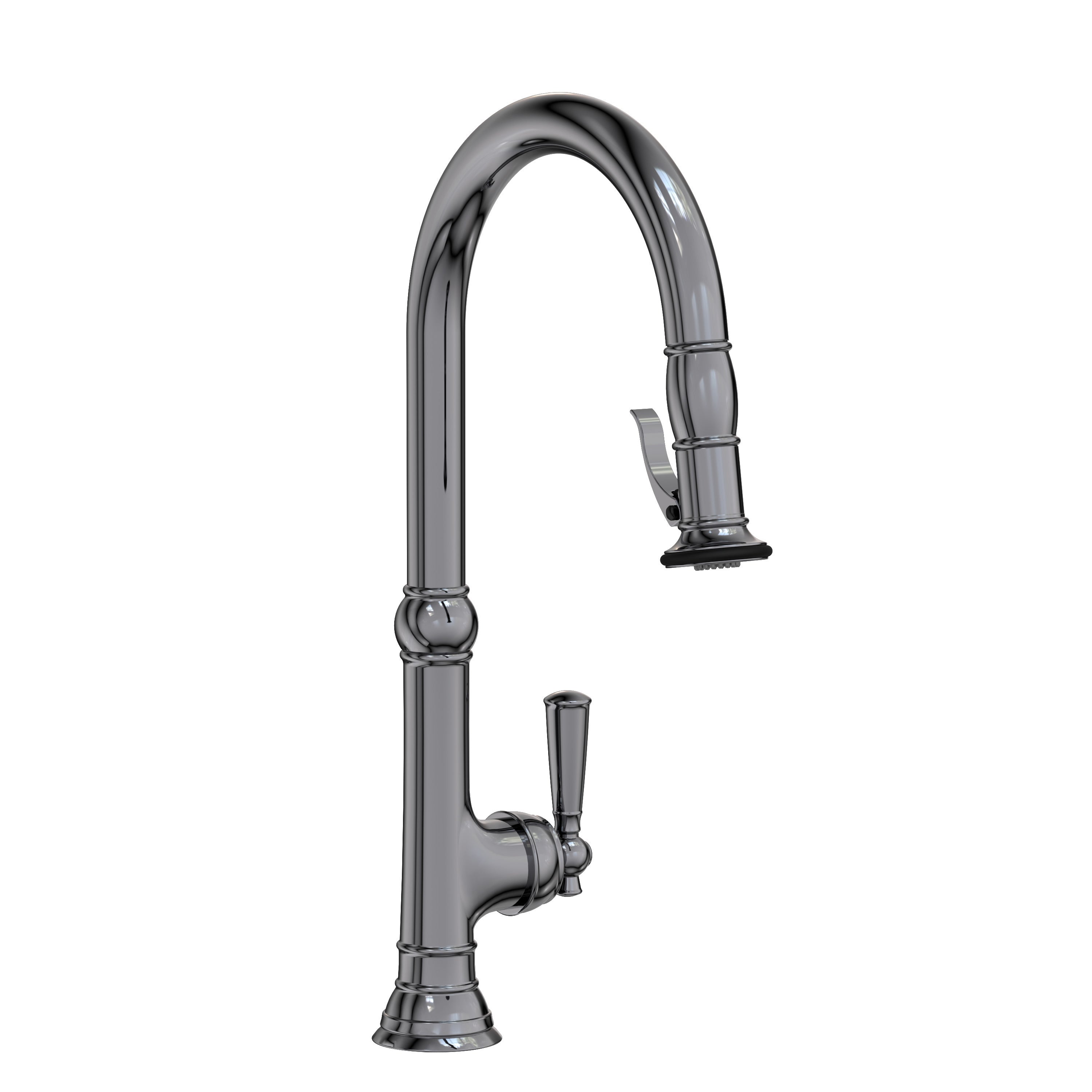 Newport Brass Jacobean 2470-5183 — vista de producto — Cromo Medianoche