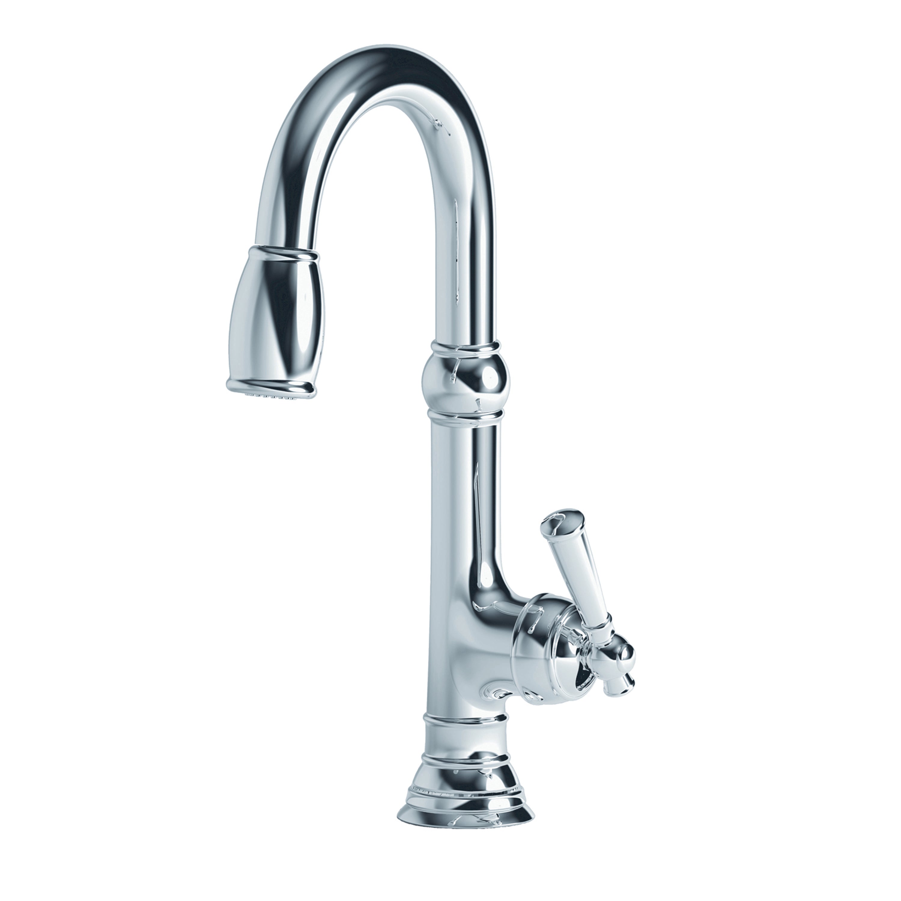 Newport Brass Jacobean 2470-5223 — vista de producto — Cromo Pulido