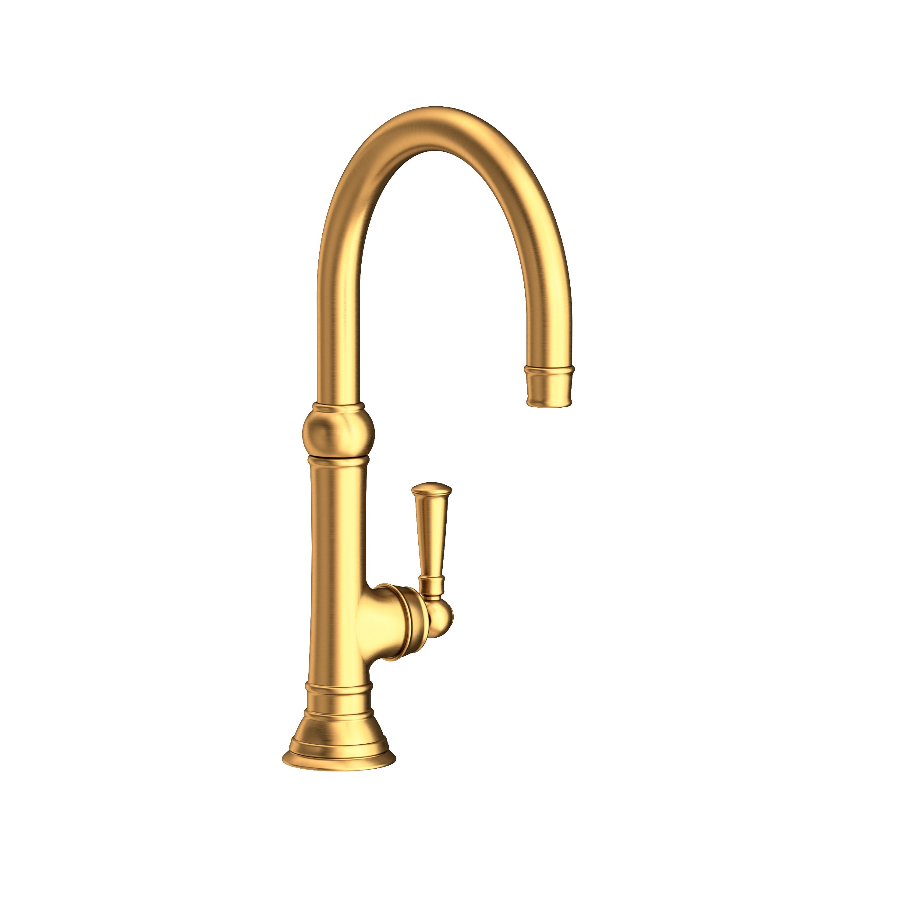 Newport Brass Jacobean 2470-5233 — vista de producto — Oro Satinado (PVD)