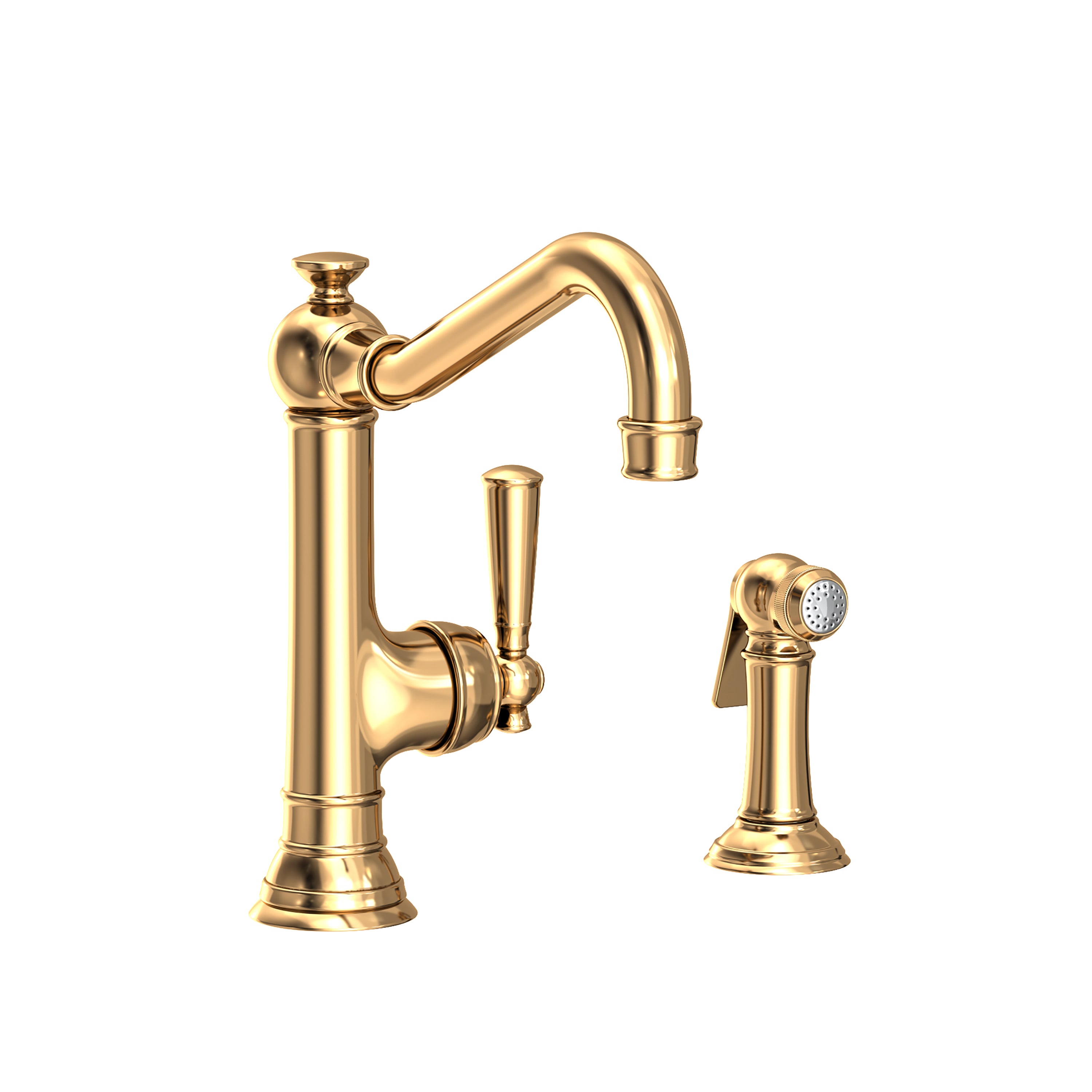 Newport Brass Jacobean 2470-5313 — vista de producto — Latón sin Laca (Living)