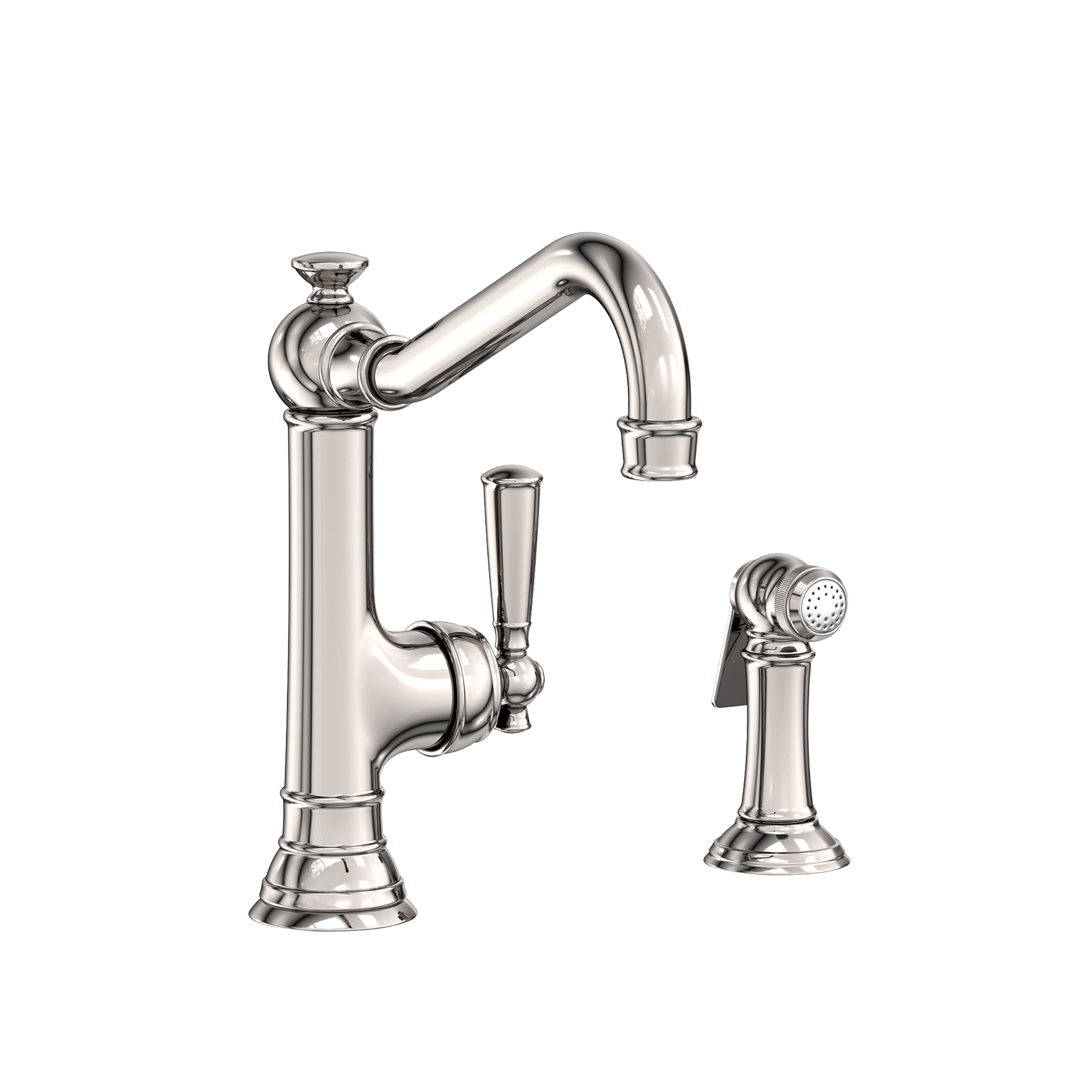 Newport Brass Jacobean 2470-5313 — vista de producto — Níquel Pulido (Natural)