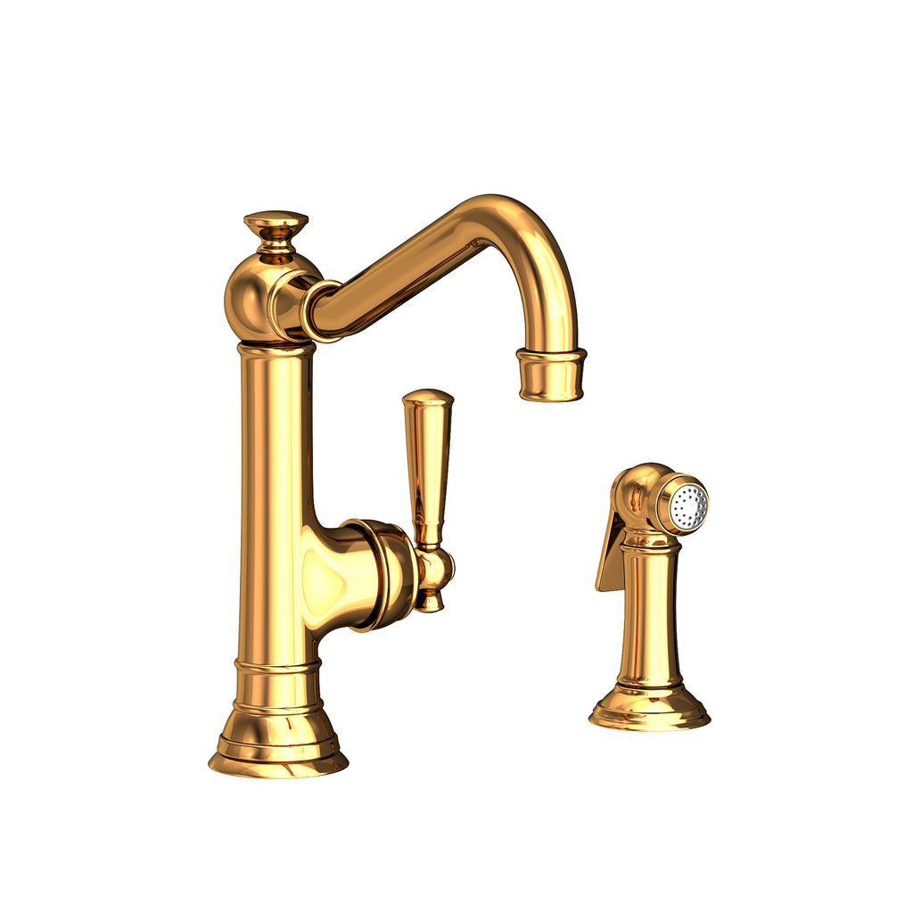 Newport Brass Jacobean 2470-5313 — vista de producto — Oro Pulido (PVD)