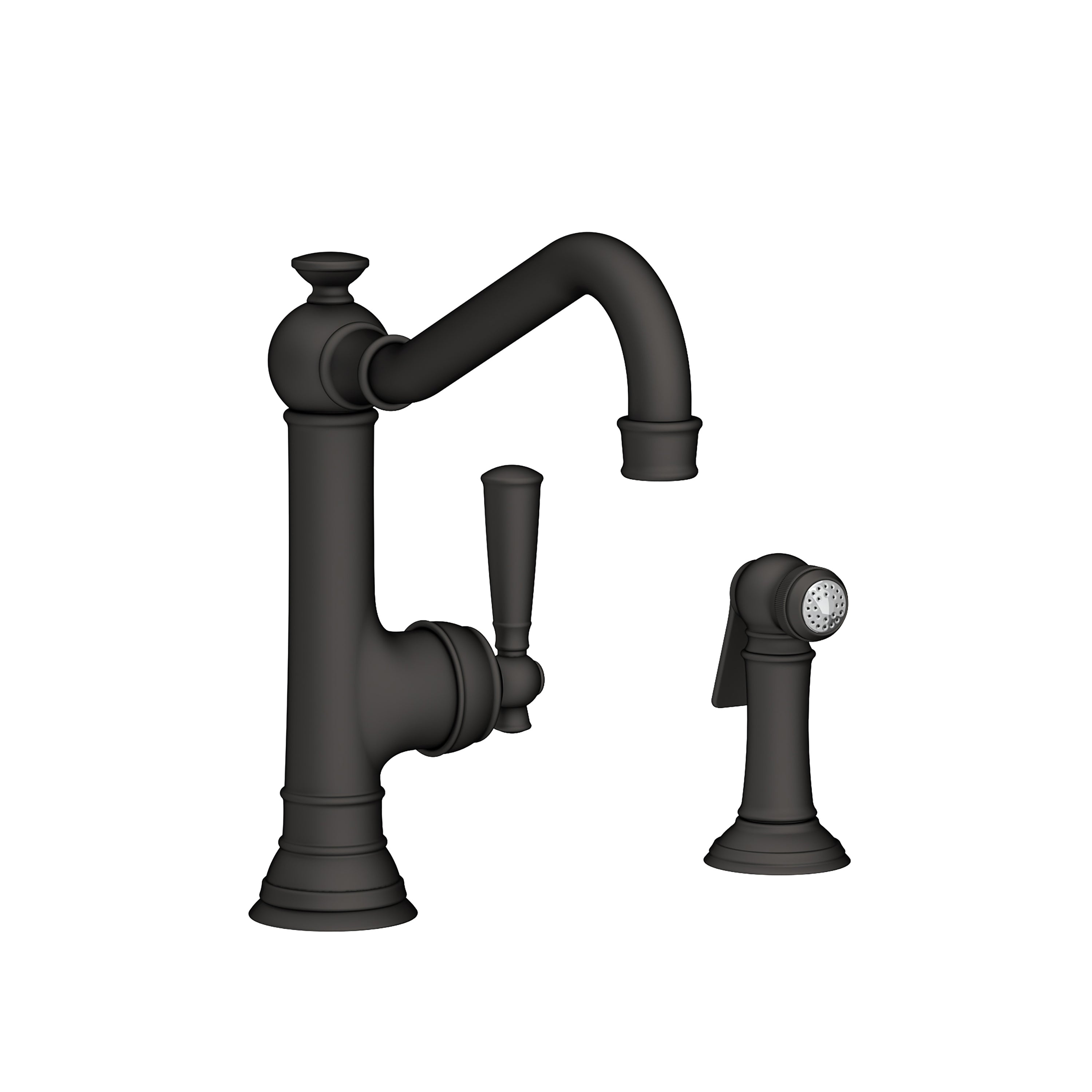 Newport Brass Jacobean 2470-5313 — vista de producto — Negro Mate