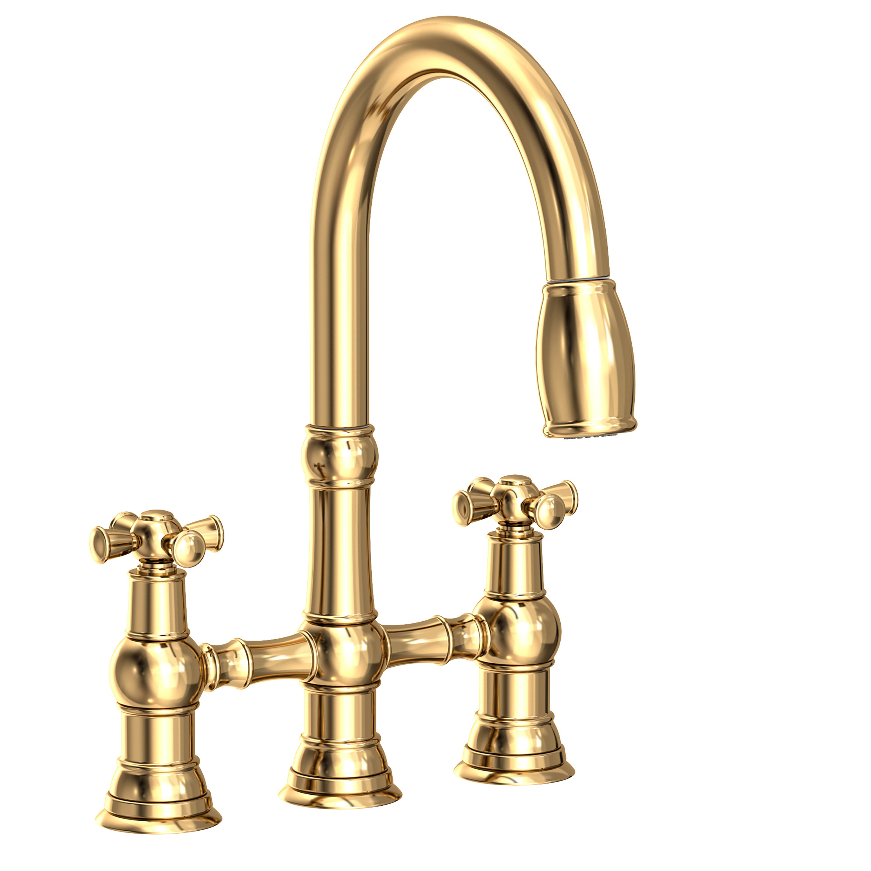 Newport Brass Jacobean 2470-5462 — vista de producto — Latón sin Laca (Living)