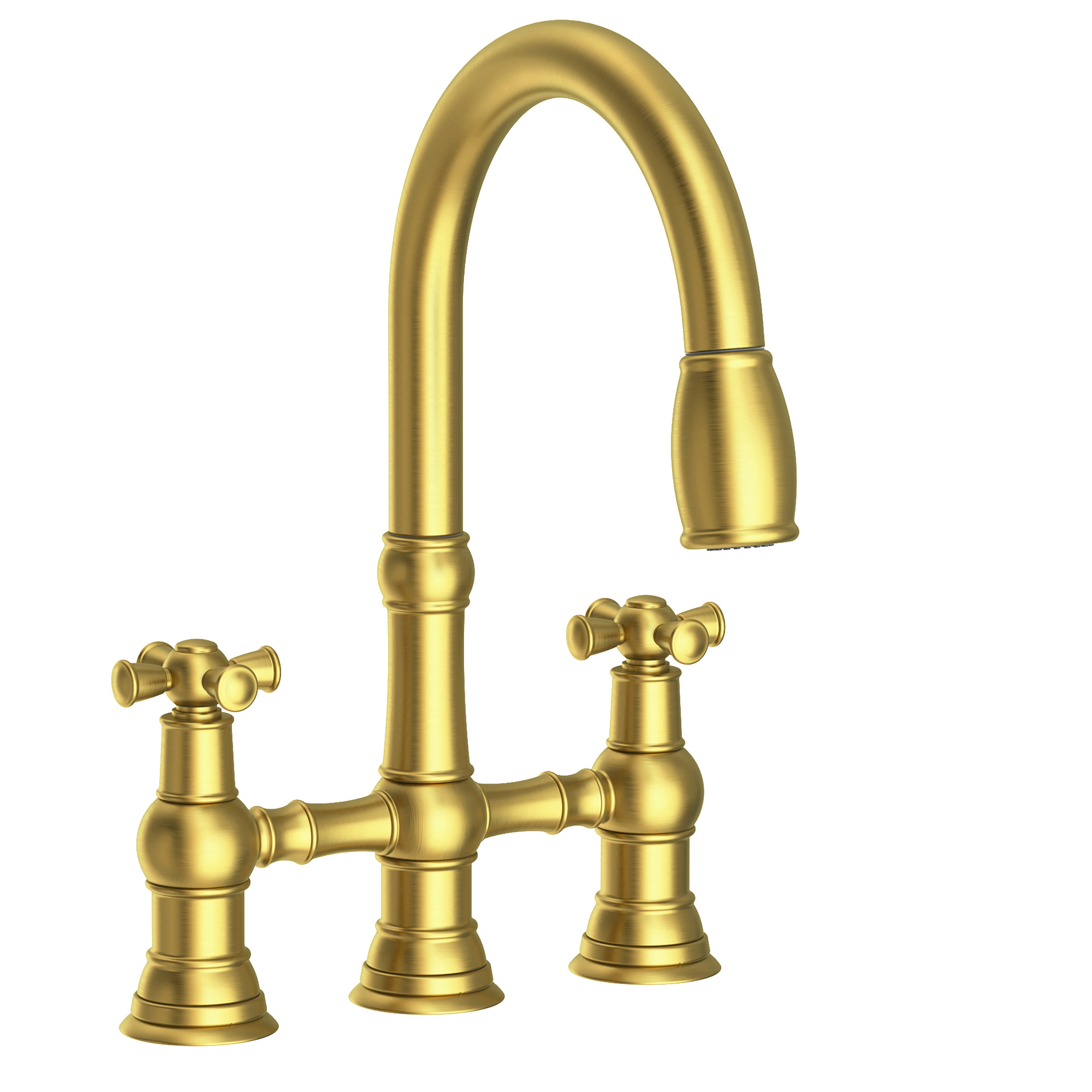 Newport Brass Jacobean 2470-5462 — vista de producto — Latón Satinado (PVD)