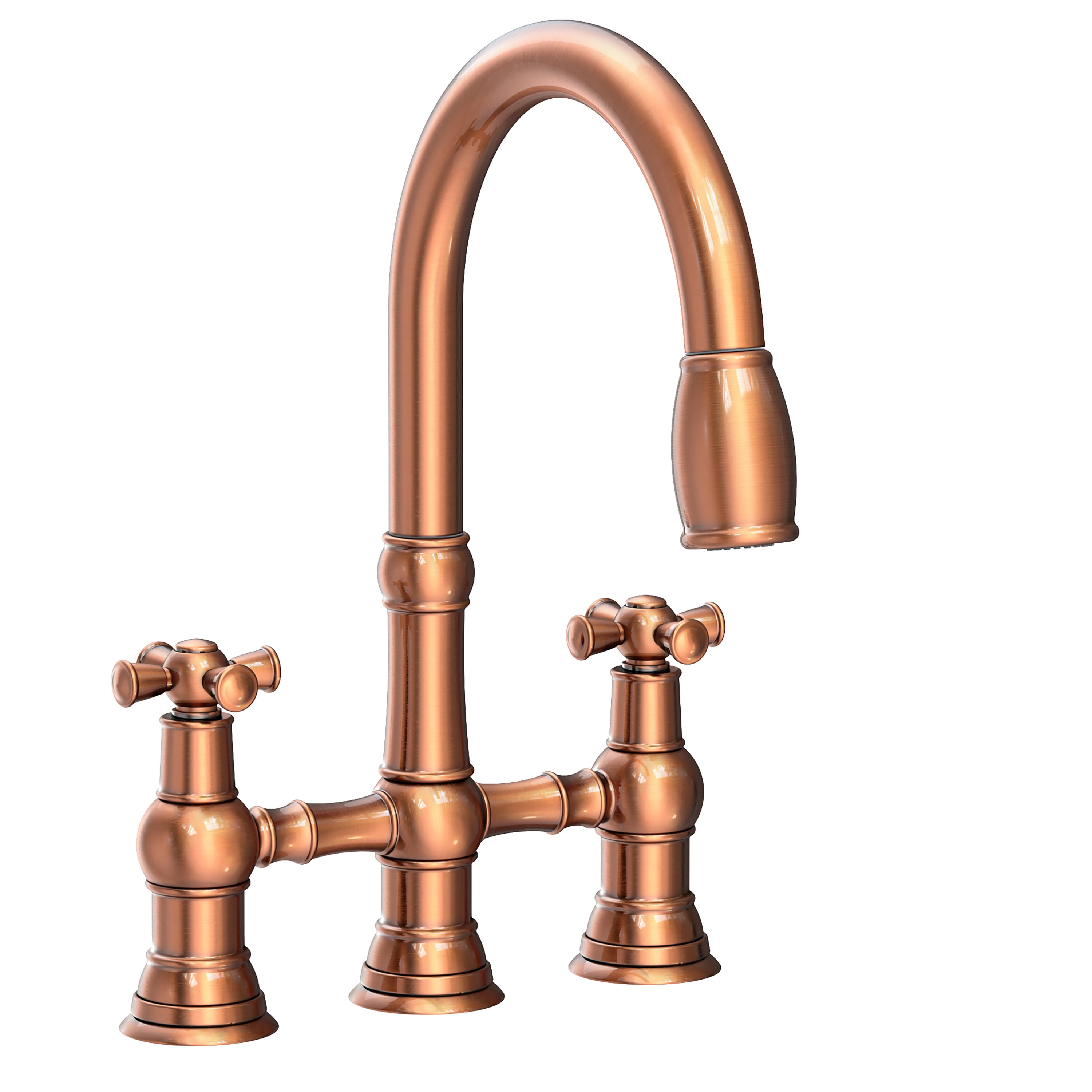 Newport Brass Jacobean 2470-5462 — vista de producto — Cobre Antiguo