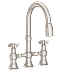 Newport Brass Jacobean 2470-5462 — vista de producto — Níquel Satinado (PVD)
