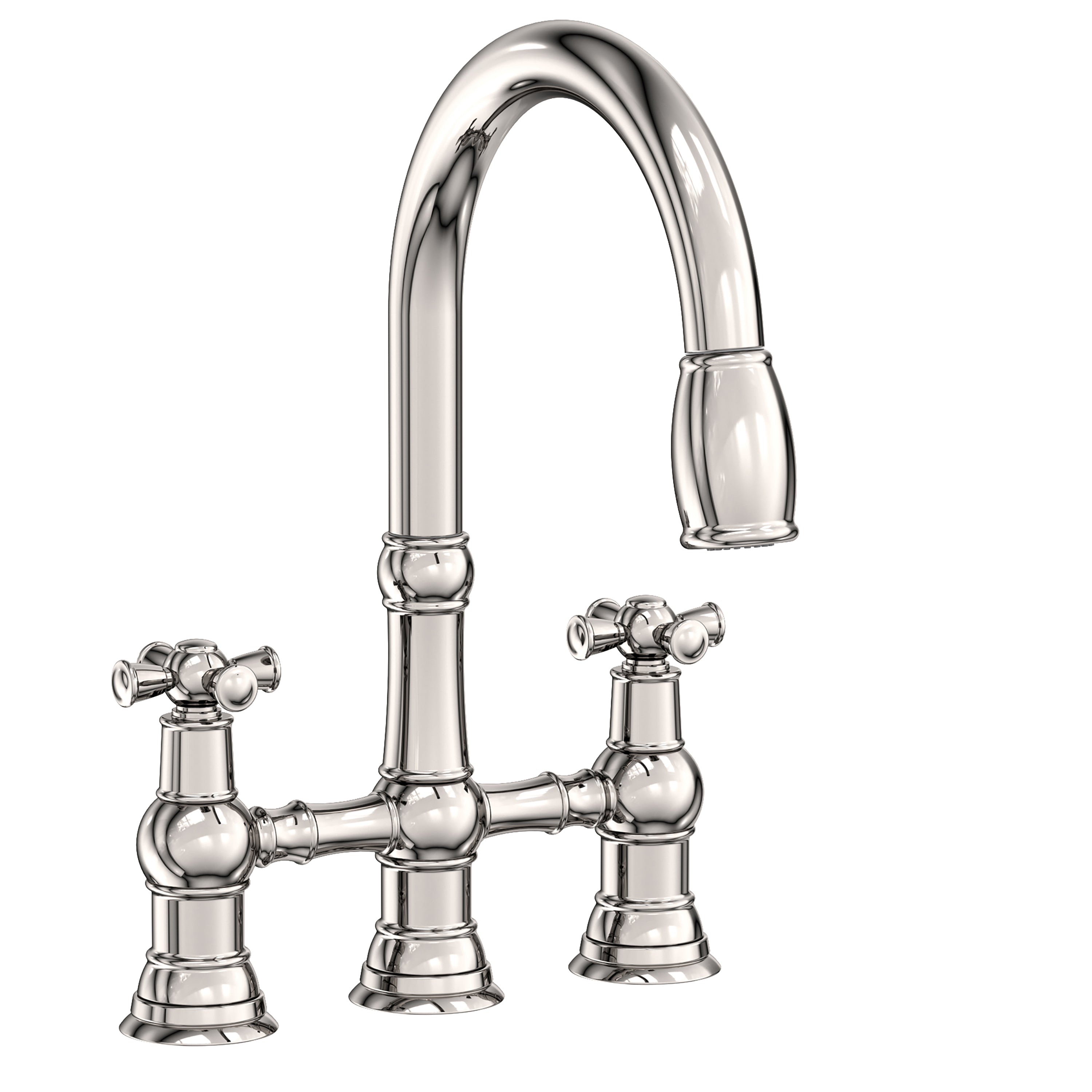 Newport Brass Jacobean 2470-5462 — vista de producto — Níquel Pulido (Natural)