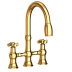 Newport Brass Jacobean 2470-5462 — vista de producto — Oro Pulido (PVD)