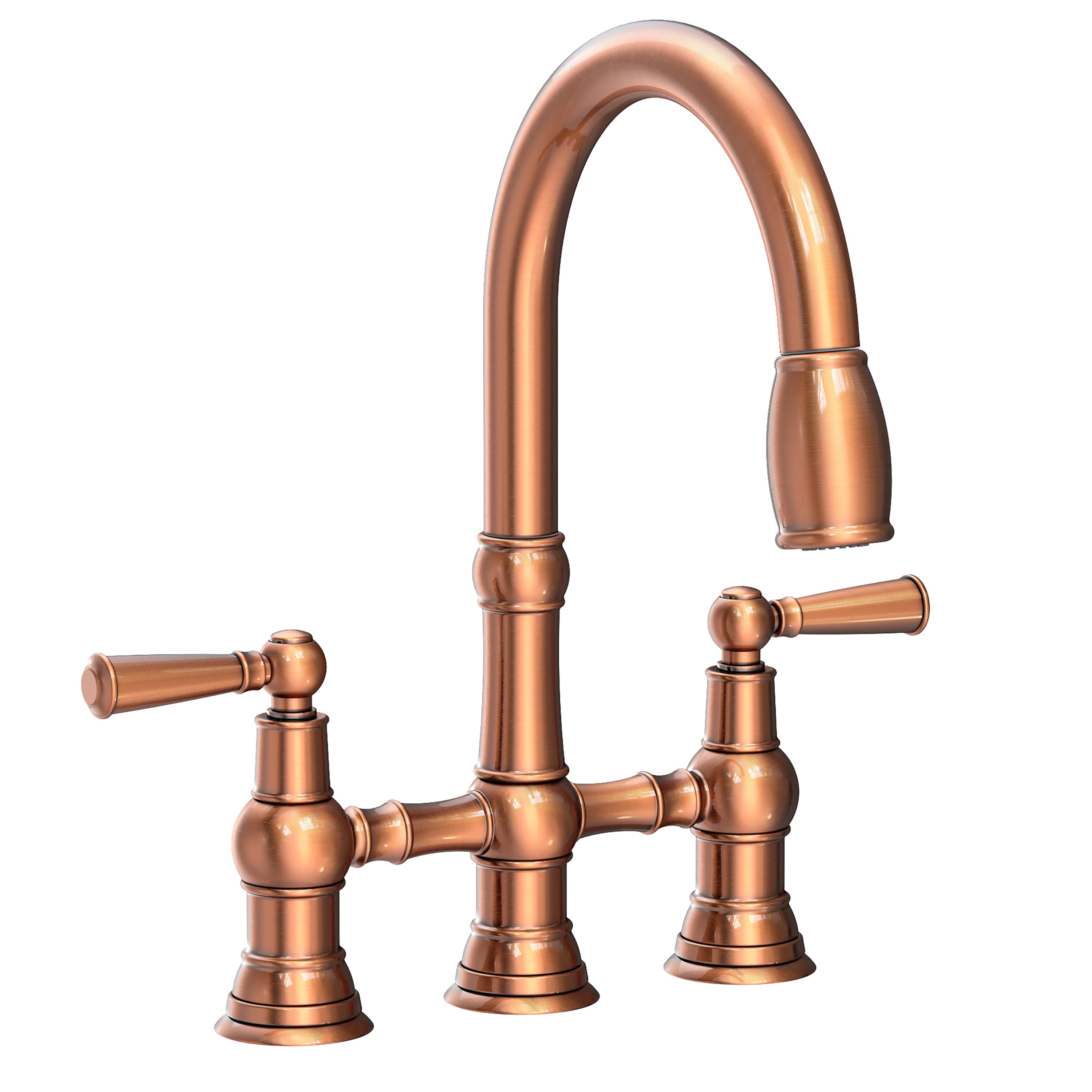 Newport Brass Jacobean 2470-5463 — vista de producto — Cobre Antiguo