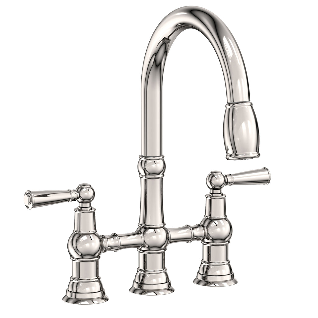 Newport Brass Jacobean 2470-5463 — vista de producto — Níquel Pulido (Natural)