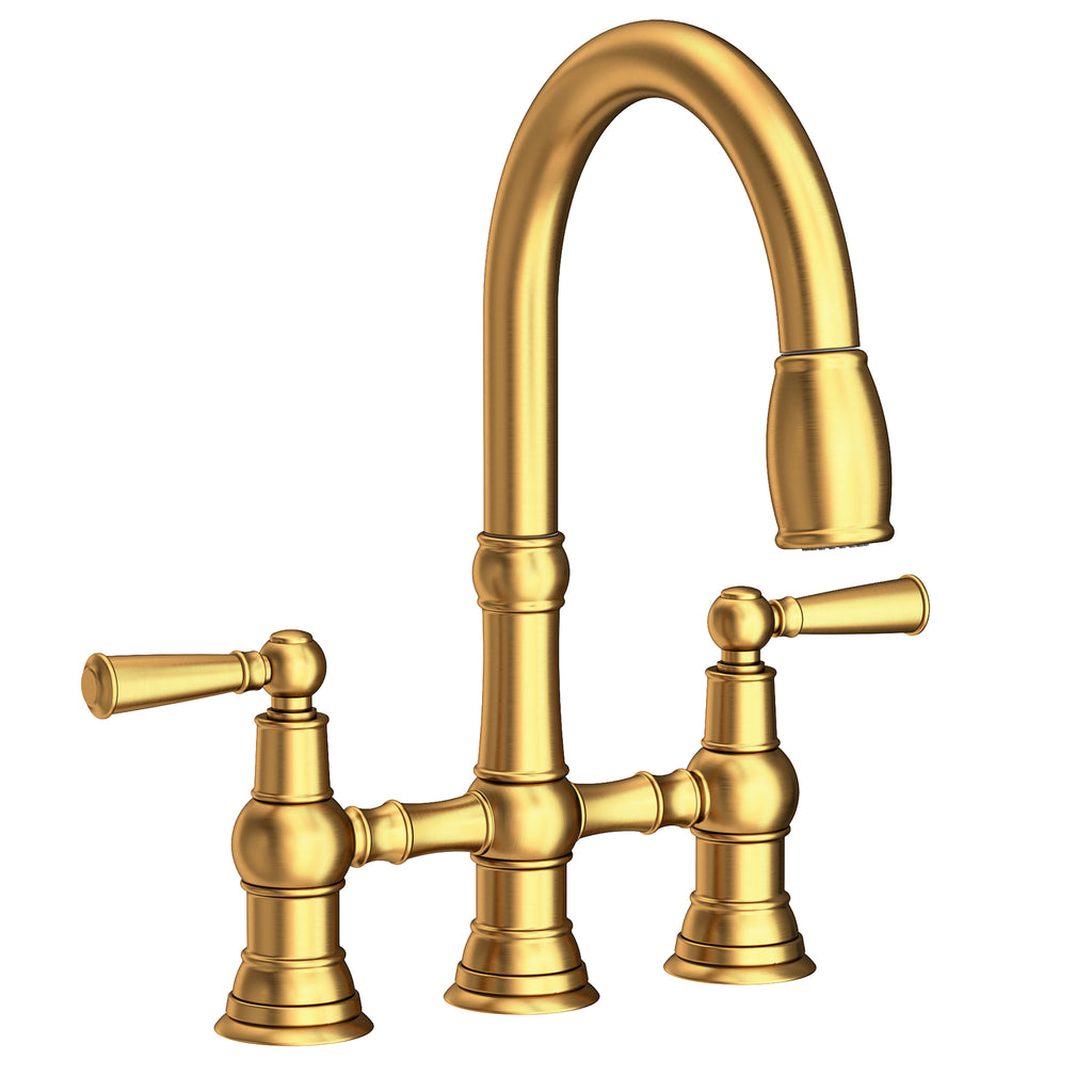 Newport Brass Jacobean 2470-5463 — vista de producto — Oro Satinado (PVD)