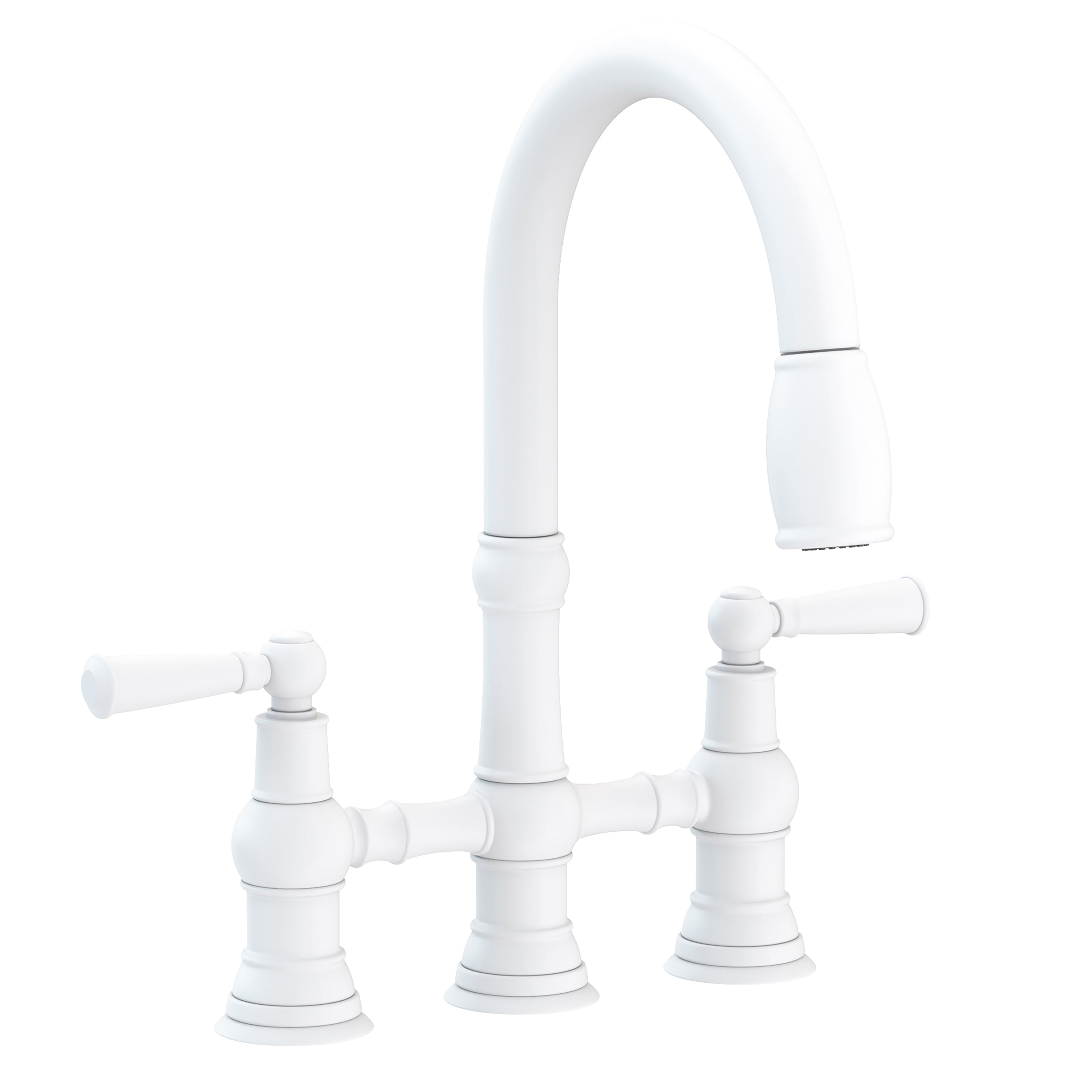 Newport Brass Jacobean 2470-5463 — vista de producto — Blanco Mate