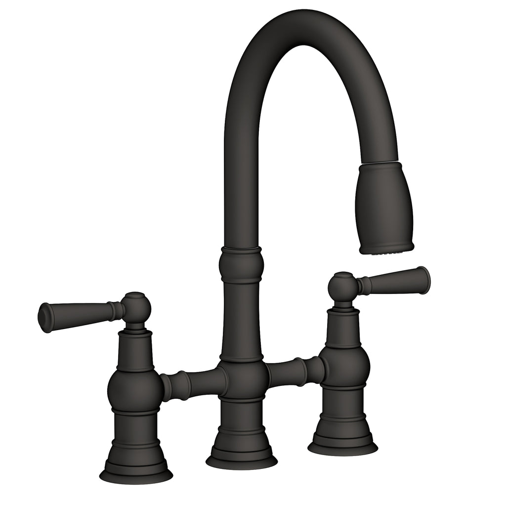 Newport Brass Jacobean 2470-5463 — vista de producto — Negro Mate