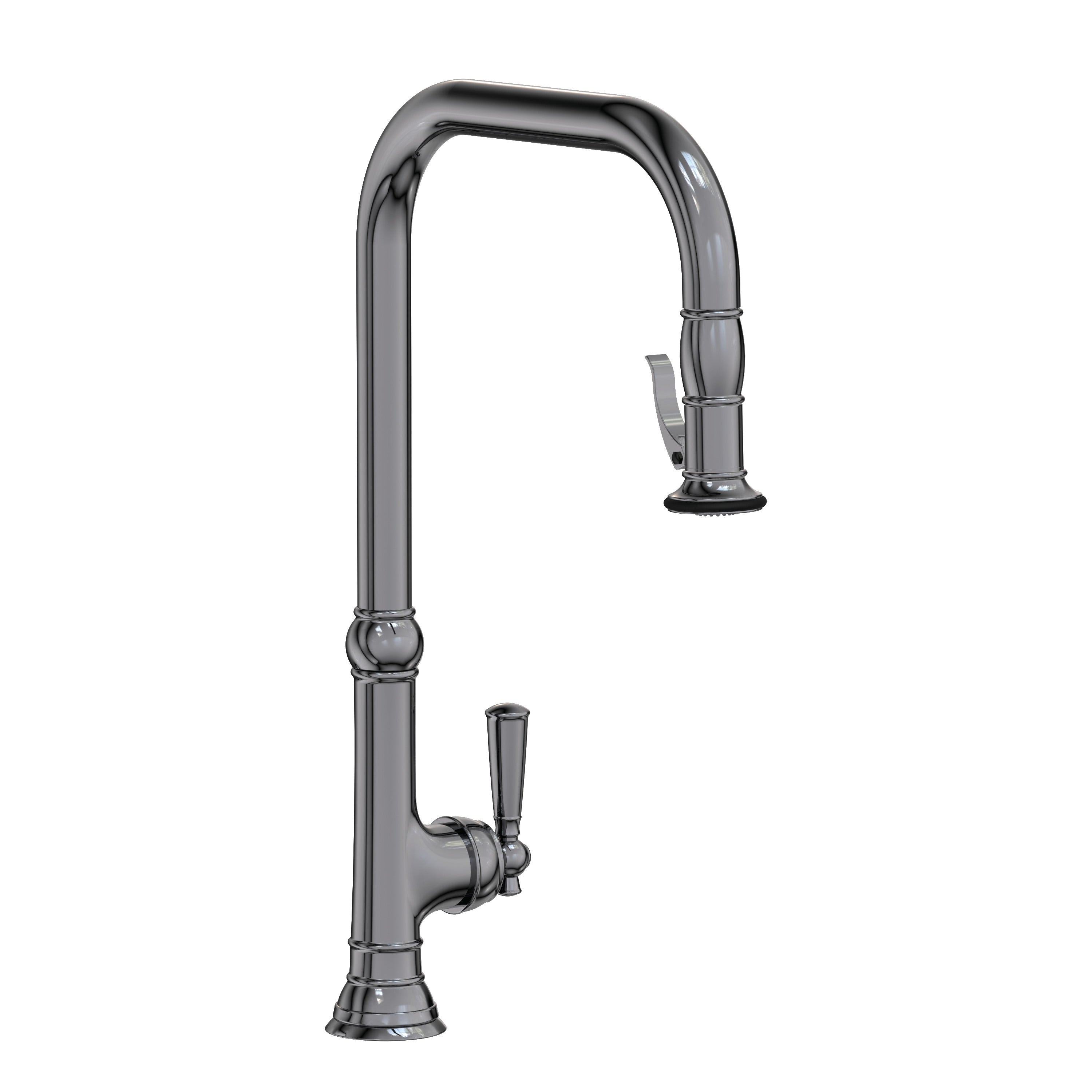 Newport Brass Jacobean 2470-7183 — vista de producto — Cromo Medianoche