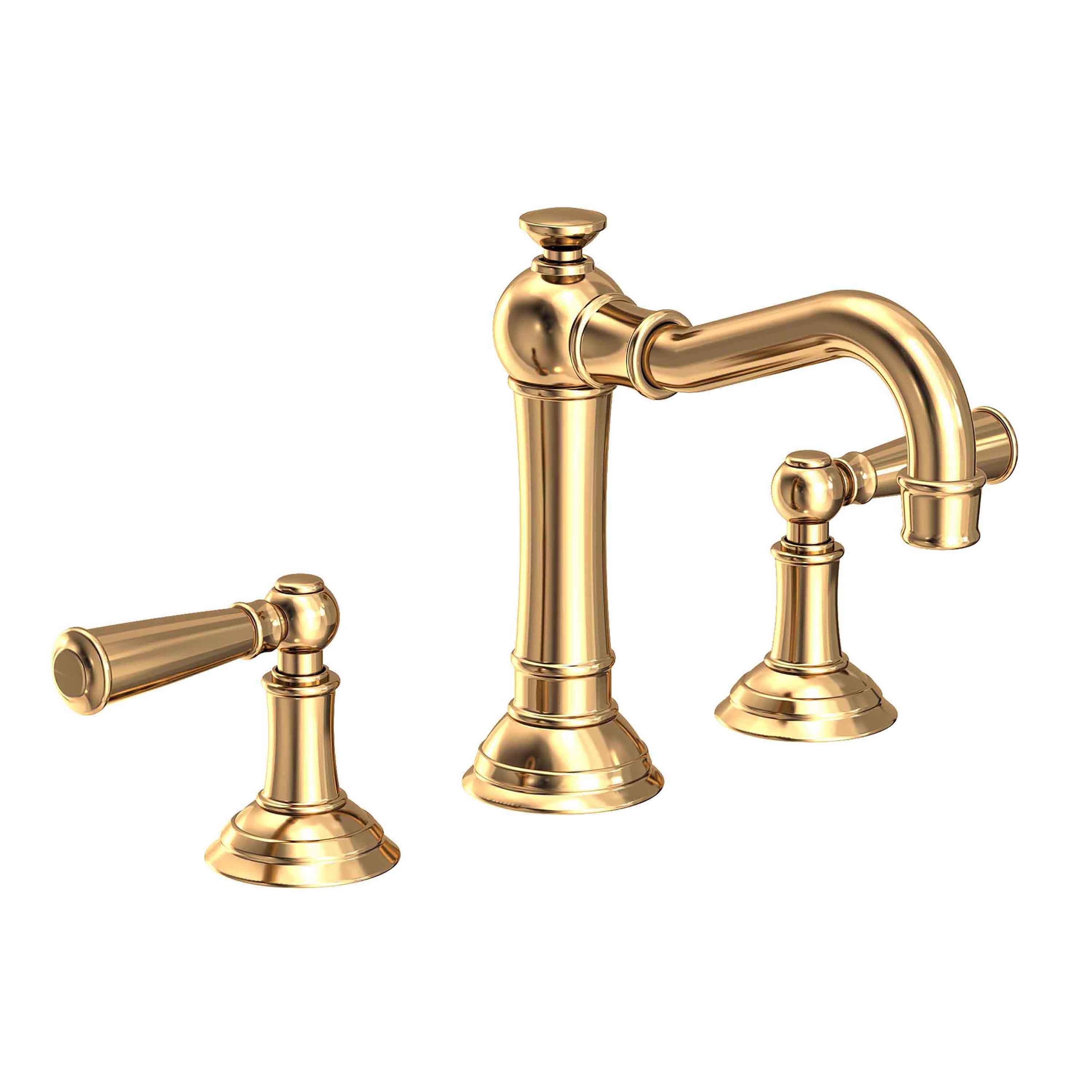 Newport Brass Jacobean 2470 — vista de producto — Latón sin Laca (Living)