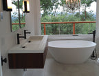 MTI Alissa bañera independiente de SculptureStone — vista de producto