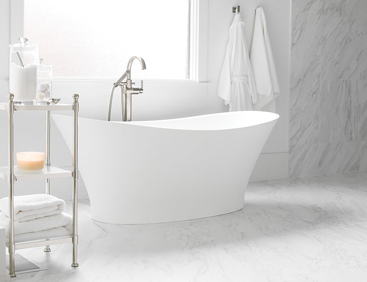 MTI Mallory bañera independiente de SculptureStone — vista de producto