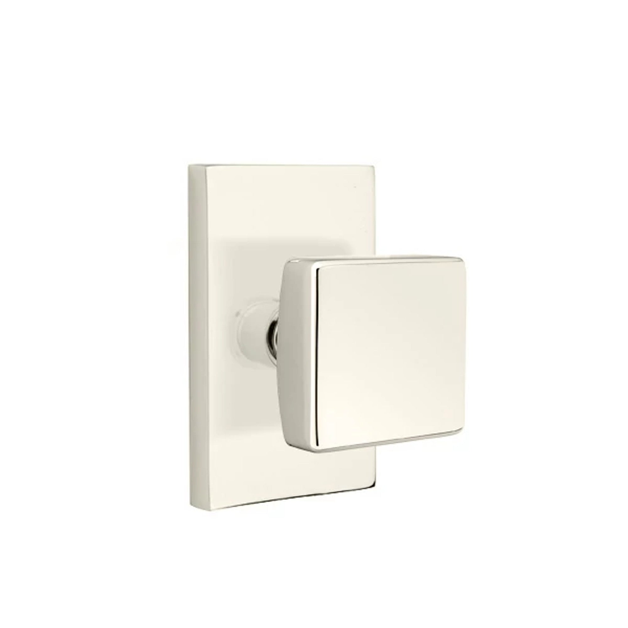 Níquel Pulido · Modern Rectangular Rosette