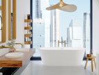 MTI Evalina bañera independiente de SculptureStone — vista de producto