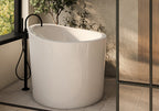 MTI Emi bañera independiente de SculptureStone — vista de producto