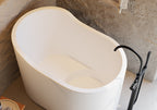 MTI Emi bañera independiente de SculptureStone — vista de producto