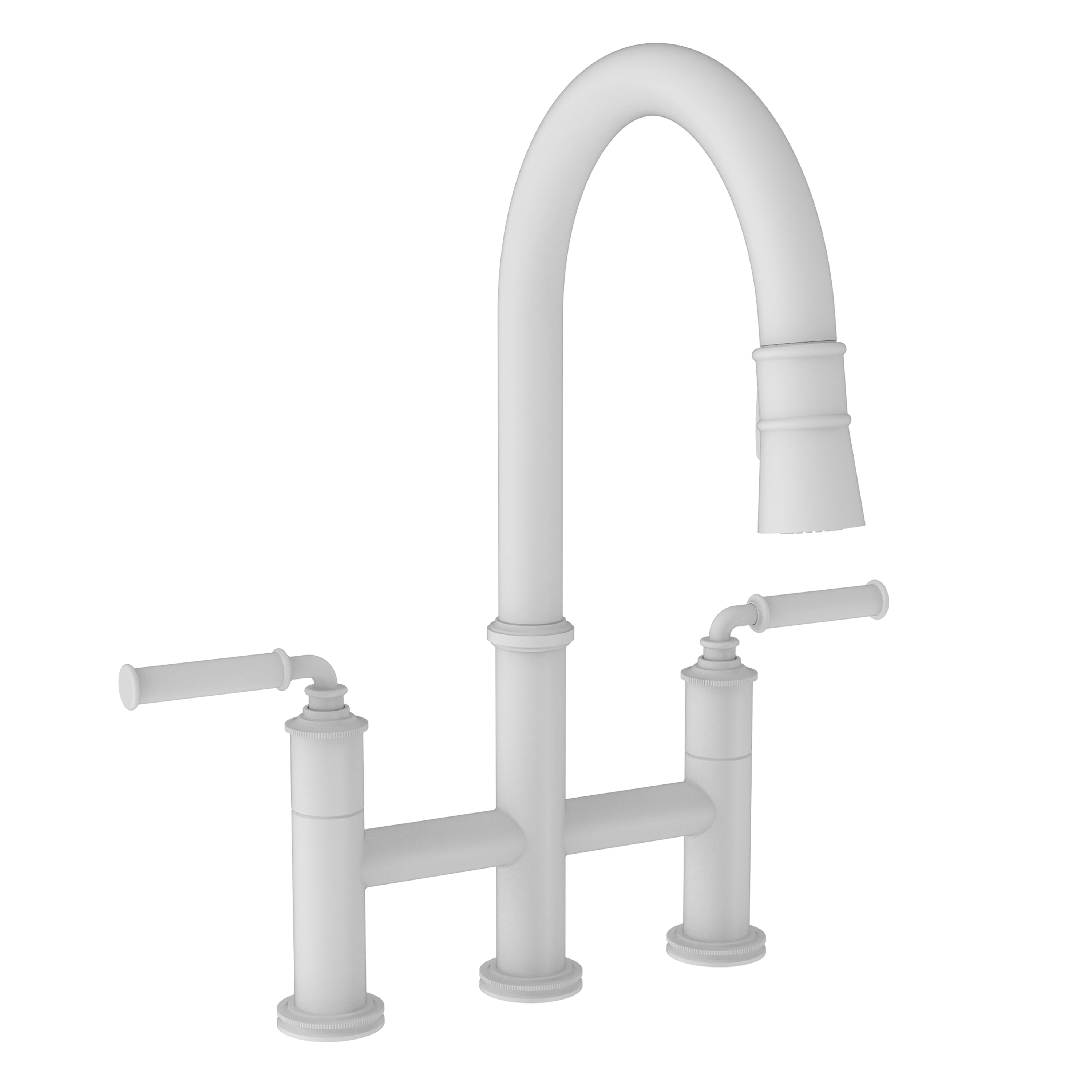 Newport Brass Taft 2940-5463 — vista de producto — Blanco Mate