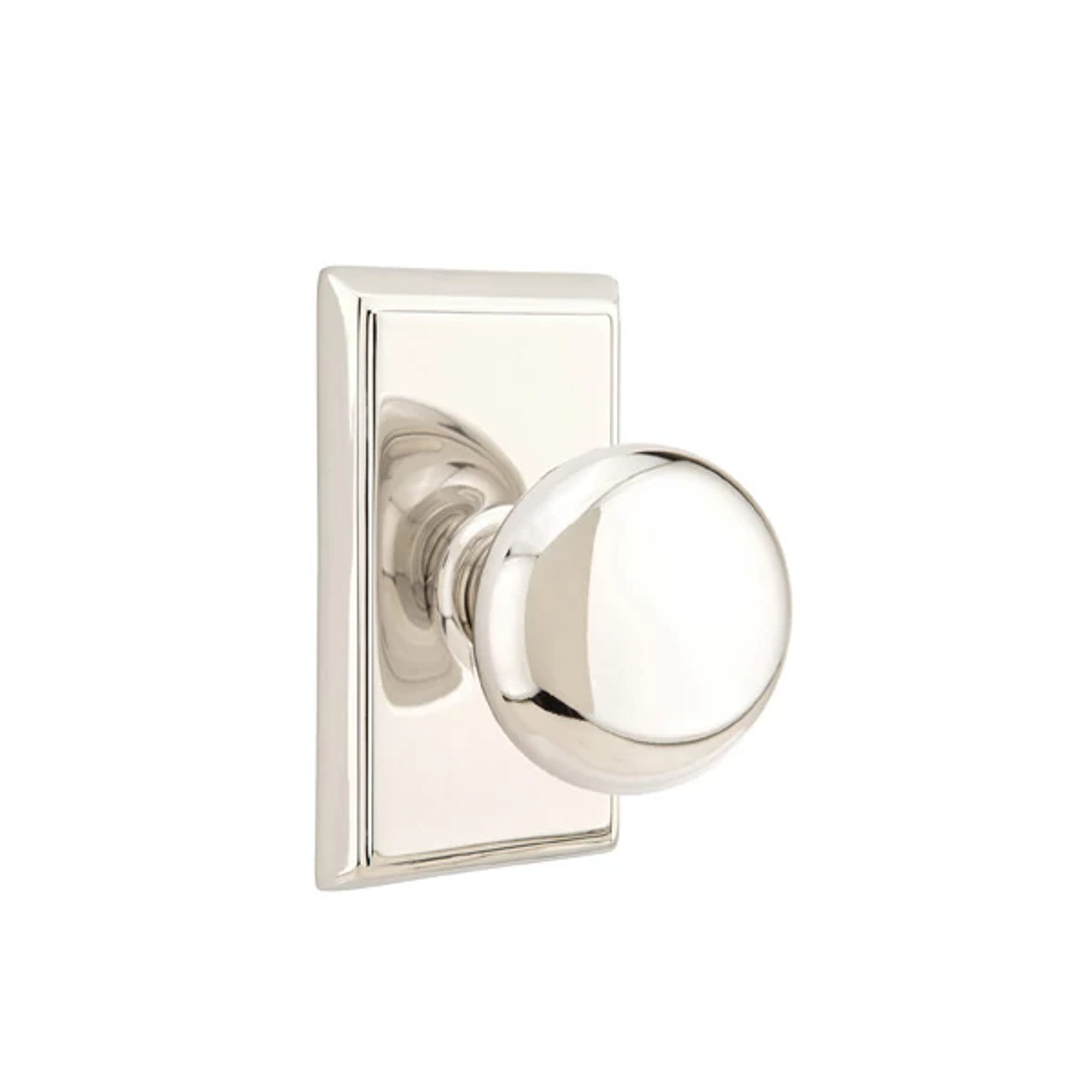 Níquel Pulido · Rectangular Rosette