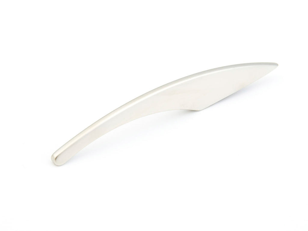 Schaub Jaladera Sorrento Tapered, 1-1/4" cc — Níquel Satinado