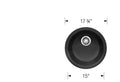 Blanco Rondo Bar Dual Mount — Tarja de Silgranit